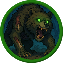 Undead Grizzly Token